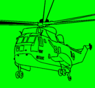 Dibujo Helicóptero al rescate pintado por chucho
