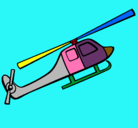 Dibujo Helicóptero de juguete pintado por SHADEN