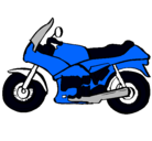 Dibujo Motocicleta pintado por tobias