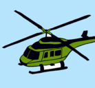 Dibujo Helicóptero  pintado por armando