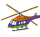 Dibujo Helicóptero  pintado por sandor