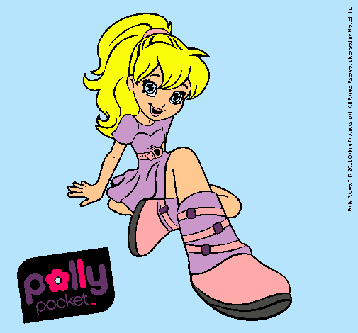 Dibujo Polly Pocket 9 pintado por SuPeRnErEa