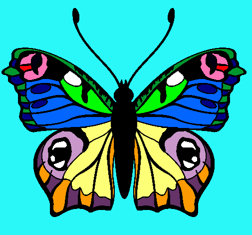 Dibujo Mariposa  pintado por pinkigrama