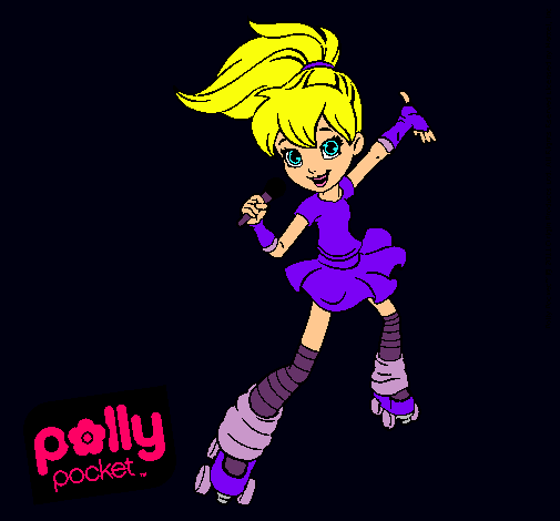 Dibujo Polly Pocket 2 pintado por Sarynda