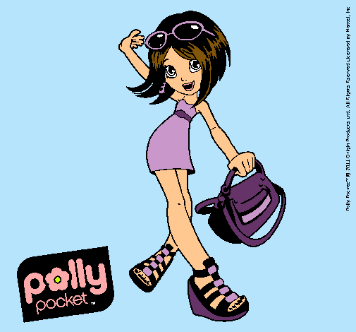 Dibujo Polly Pocket 12 pintado por LauRiita