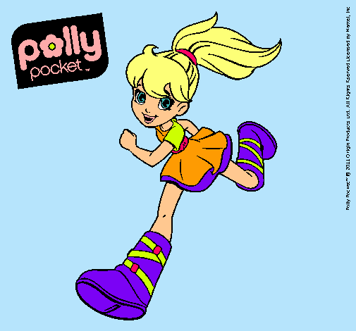 Dibujo Polly Pocket 8 pintado por LauRiita