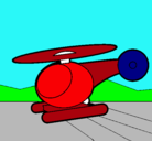 Dibujo Helicóptero pequeño pintado por kersadodi
