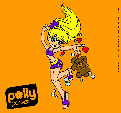 Dibujo Polly Pocket 14 pintado por amalia