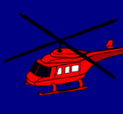 Dibujo Helicóptero  pintado por adl805