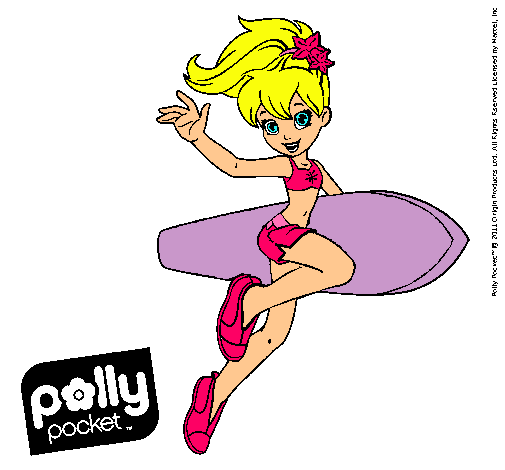 Dibujo Polly Pocket 3 pintado por Sarynda