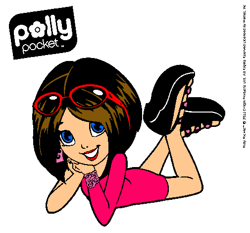 Dibujo Polly Pocket 13 pintado por MichelleGR