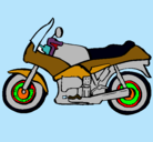 Dibujo Motocicleta pintado por alejandrog