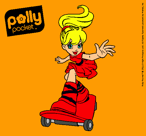 Dibujo Polly Pocket 7 pintado por amalia