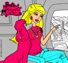 Dibujo Barbie llega a París pintado por ROSM1234