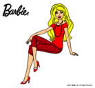 Dibujo Barbie moderna pintado por 963852741