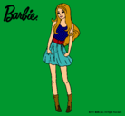 Dibujo Barbie veraniega pintado por ronki