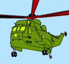 Dibujo Helicóptero al rescate pintado por jfjkg