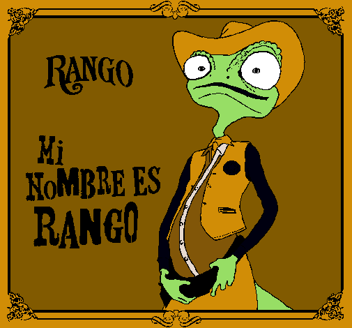 Dibujo Rango pintado por valun