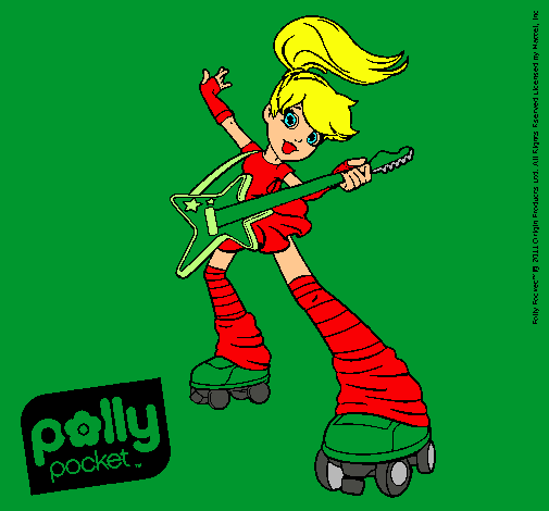 Dibujo Polly Pocket 16 pintado por amalia