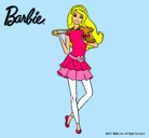 Dibujo Barbie y su mascota pintado por Rubiita