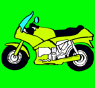 Dibujo Motocicleta pintado por nenuco