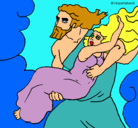 Dibujo El rapto de Perséfone pintado por crispo311