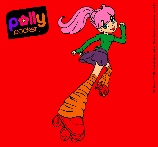 Dibujo Polly Pocket 17 pintado por nona