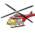 Dibujo Helicóptero  pintado por vicente-