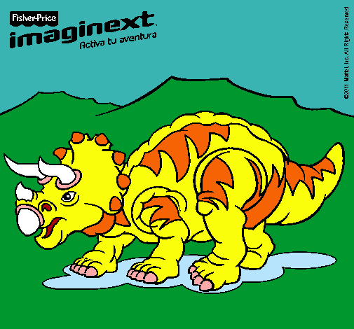 Dibujo Imaginext 13 pintado por tom789010