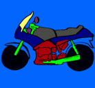 Dibujo Motocicleta pintado por KATIHA