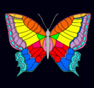 Dibujo Mariposa pintado por Miry9-4
