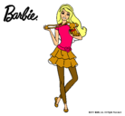 Dibujo Barbie y su mascota pintado por rive