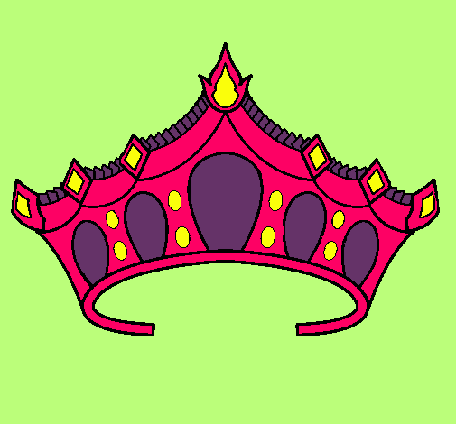 Dibujo Tiara pintado por glendaa10