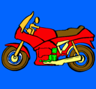 Dibujo Motocicleta pintado por jairo23