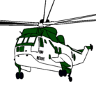 Dibujo Helicóptero al rescate pintado por ualter
