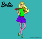 Dibujo Barbie y su mascota pintado por ronki