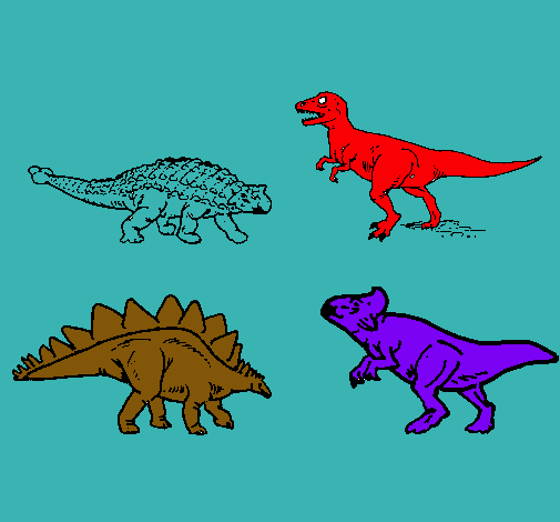 Dibujo Dinosaurios de tierra pintado por Emy_spidy