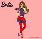 Dibujo Barbie y su mascota pintado por Albabelen