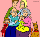 Dibujo Familia pintado por natalia2003