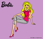 Dibujo Barbie moderna pintado por ronki