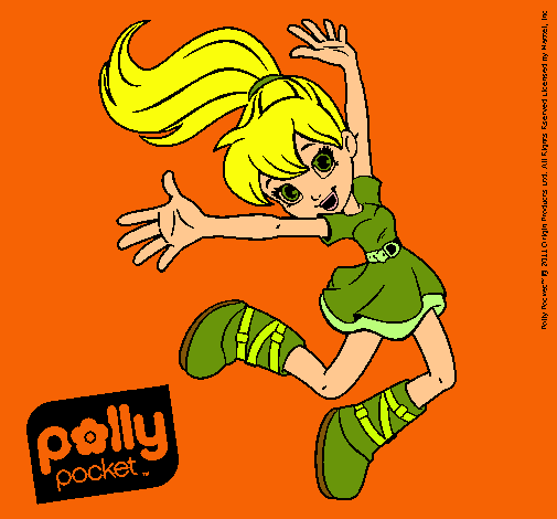 Dibujo Polly Pocket 10 pintado por amalia