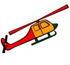 Dibujo Helicóptero de juguete pintado por mnbvcxzasdfg