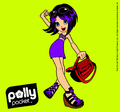 Dibujo Polly Pocket 12 pintado por QWER