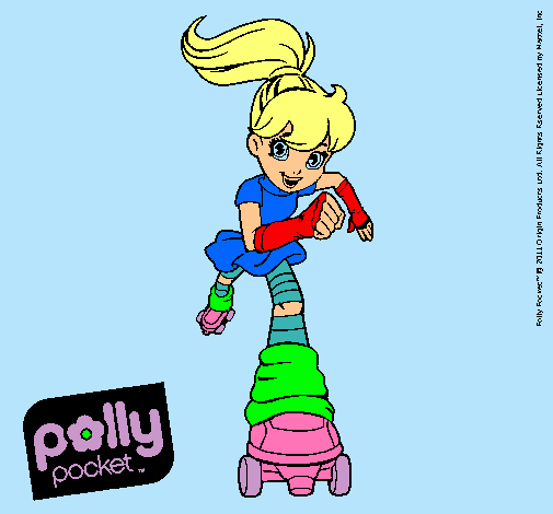 Dibujo Polly Pocket 18 pintado por fripop