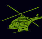 Dibujo Helicóptero  pintado por javo200