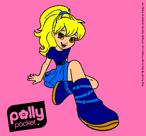 Dibujo Polly Pocket 9 pintado por amalia