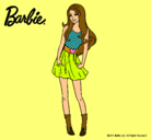 Dibujo Barbie veraniega pintado por Mariafm