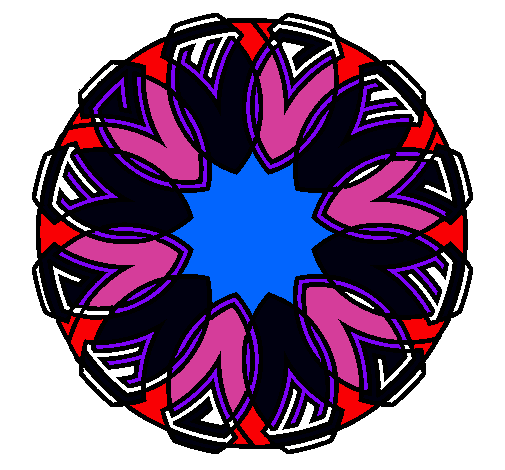 Dibujo Mandala 37 pintado por brenda11