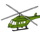 Dibujo Helicóptero  pintado por gaston