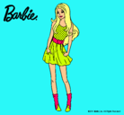 Dibujo Barbie veraniega pintado por THALIAYFANS